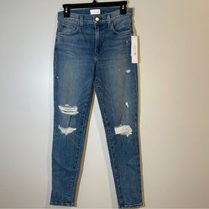 Joe’s Jeans The Charlie high rise skinny ankle Blue Size 26